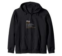 First Name Oliver Personalised Saying Man Definition Name Zip Hoodie