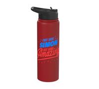 First Name Simon Last Name Amazing Funny Simon Saying Stainless Steel Insulated Water Bottle