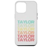 First Name TAYLOR Girl Retro Personalized Groovy My Birthday Case for iPhone 12 Pro Max