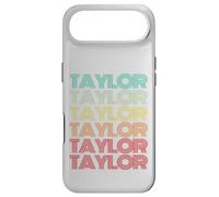 First Name TAYLOR Girl Retro Personalized Groovy My Birthday Case for iPhone Air