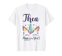 First Name Thea Personalized I Love Thea T-Shirt