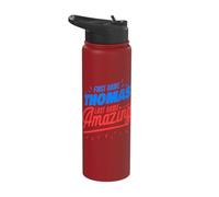 First Name Thomas Last Name Amazing Funny Thomas Saying Stainless Steel Insulated Water Bottle