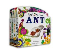 First Nature 4 Books Childrens Collection Set (Ant, Bee, Caterpillar & Ladybird)