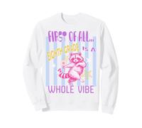 First of All Eighth Grade Is A Whole Raccoon Sweatshirt
