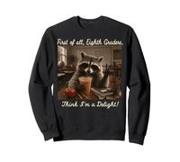 First of all Eighth Graders Funny Raccoon Teacher. Sweatshirt