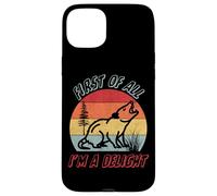 First Of All I'm A Delight Opossum Fun Fact Funny Retro Case for iPhone 15 Plus