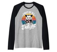 First of All I'm A Delight Possum Angry Opossum Raglan Baseball Tee