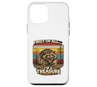 First of All I'm a Treasure- Angry Raccoon, Sarcasm, Retro Case for iPhone 12 mini