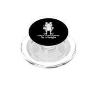 First of All Jesus Thinks I'm A Delight Frog Coffee Humor PopSockets PopGrip for MagSafe