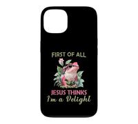 First of All Jesus Thinks I'm a Delight Frog Women Funny Case for iPhone 13