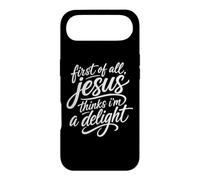 First Of All Jesus Thinks I'm A Delight Scripture Bible Pray Case for iPhone Air