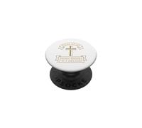 First of All Jesus Thinks I'm A Delight Tshirt Christian God PopSockets Adhesive PopGrip
