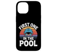 First One In The Pool Swimmer Fast Competitive - Case for iPhone 14