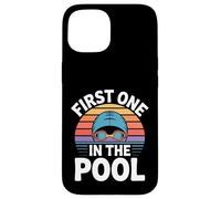 First One In The Pool Swimmer Fast Competitive - Case for iPhone 15