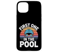 First One In The Pool Swimmer Fast Competitive - Case for iPhone 15 Plus