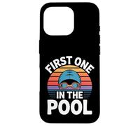 First One In The Pool Swimmer Fast Competitive - Case for iPhone 16 Pro