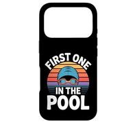 First One In The Pool Swimmer Fast Competitive - Case for iPhone 17 Pro