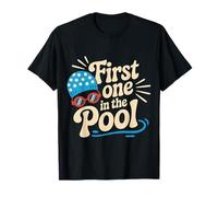 First One in The Pool Swimmer Fast Competitive |- T-Shirt