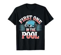 First One in The Pool Swimmer Fast Competitive - T-Shirt