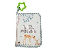 First Photo Album for Baby Growth Memory Book 14 x 18 cm | Deer Rabbit Memory Album for | Scrapbook for Newborn Baby Girl Boy Memorial Photo Holder D