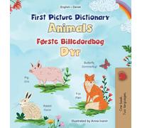First Picture Dictionary - Animals (English Danish Bilingual Children's Book) (English Danish Bilingual Collection)