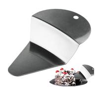 First Pie Spatula, 2 Pieces Stainless Steel Pizza Shovel, Tart Dessert Slicer, Triangle Cake Serving Shovel, Kitchen Baking Gadgets, for Baking Food