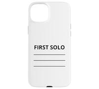 First Plane Solo Tail Flight School Student Flying Pilot Case for iPhone 15 Plus