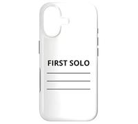 First Plane Solo Tail Flight School Student Flying Pilot Case for iPhone 17
