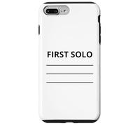 First Plane Solo Tail Flight School Student Flying Pilot Case for iPhone 7 Plus/8 Plus