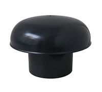 FIRST PLAST CDV90A-Y CDV90A Ventilation Hat Head Exhalator, Without mesh, Slate, Inner Diameter 90 mm