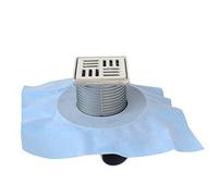 First Plast chppt10in-y Manhole Cover Polypropylene with Full Stainless Steel Grid of Sheath, Stainless Steel 100 x 100 mm