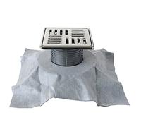 First Plast chppt15in-y Manhole Cover Polypropylene with Full Stainless Steel Grid of Sheath, Steel, 150 x 150 mm