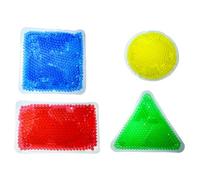 First-Play Sensory Shape Beanbags, Multi-Colour, 5.9D x 7.1W x 0.8H centimetres