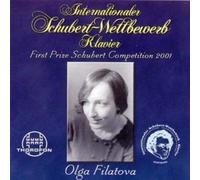 First Prize Schubert Competition 2001