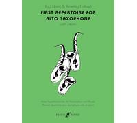 First Repertoire for Alto Saxophone & Piano – Faber Music