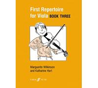 First Repertoire for Viola: Bk. 3: Viola and Piano Accompaniment: 03 (First Repertoire Series)