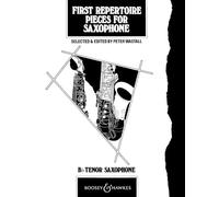 First Repertoire Pieces: tenor saxophone and piano.