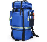 First Responder Bag Trauma Backpack Empty, Medical Bag Large First Aid Kit Crate EMS/EMT First Aid Bag Waterproof Multi-Pocket Medical Backpack for Preppers Professionals, Outdoorsman C