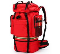 First Responder Bag Trauma Backpack Empty, Medical Bag Large First Aid Kit Crate EMS/EMT First Aid Bag Waterproof Multi-Pocket Medical Backpack for Preppers Professionals, Outdoorsman B