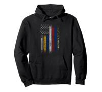 First Responder Hero Flag Dispatch EMS Nurse Police Military Pullover Hoodie