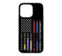 First Responder Hero Flag Nurse EMS Police Fire Military Case for iPhone 15 Pro Max