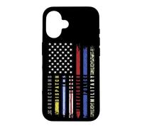 First Responder Hero Flag Nurse EMS Police Fire Military Case for iPhone 16