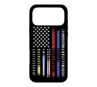 First Responder Hero Flag Nurse EMS Police Fire Military Case for iPhone 17 Pro Max