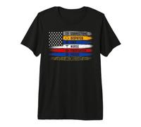 First Responder Thin Line Hero Flag EMS Police Fire Nurse Premium T-Shirt