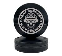 First Responders: Fire | Zyn Metal Can | Metal Zyn Container | Pouch Container | Small Storage Tin (Black)