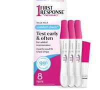 First Response Comfort Check Pregnancy Test, 8 Count