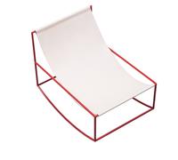 First Rocking Chair Red/ Leather