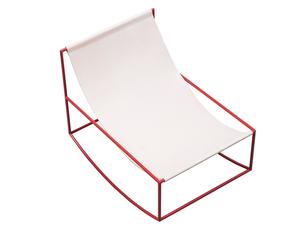 First Rocking Chair Red/ Leather