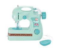 First Sewing Machine- Children Educational Craft, Beginner Stitching Kit | Portable Battery Powered Embroidery Tool, Creative Travel Gift for Young Tailor Fashion Design Skill Learning
