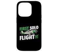 First Solo Flight - Airline Pilot Aviation Aircraft Lover Case for iPhone 14 Pro